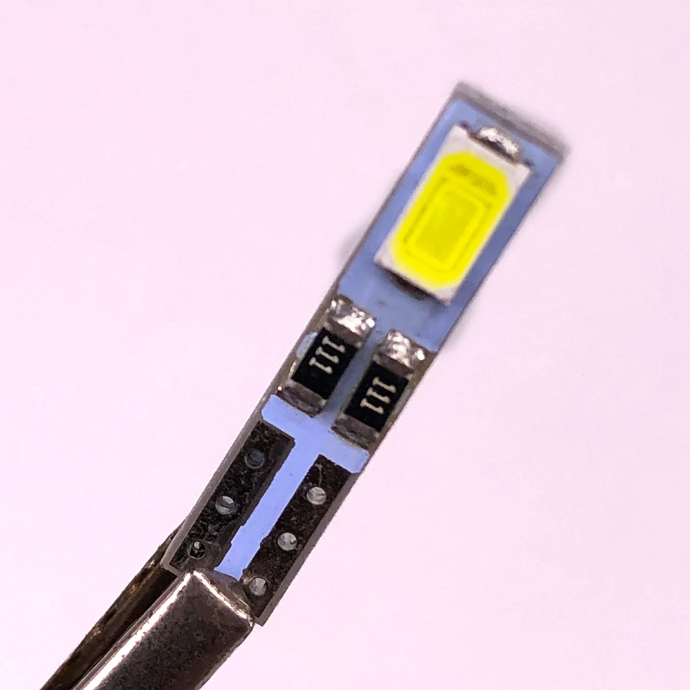 

20 шт. T5 W3W W1.2W Светодиодная лампа автомобильная лампа для приборной панели 5630 2 SMD клиновидный индикатор приборной панели автомобильные внутренние фонари 12 В