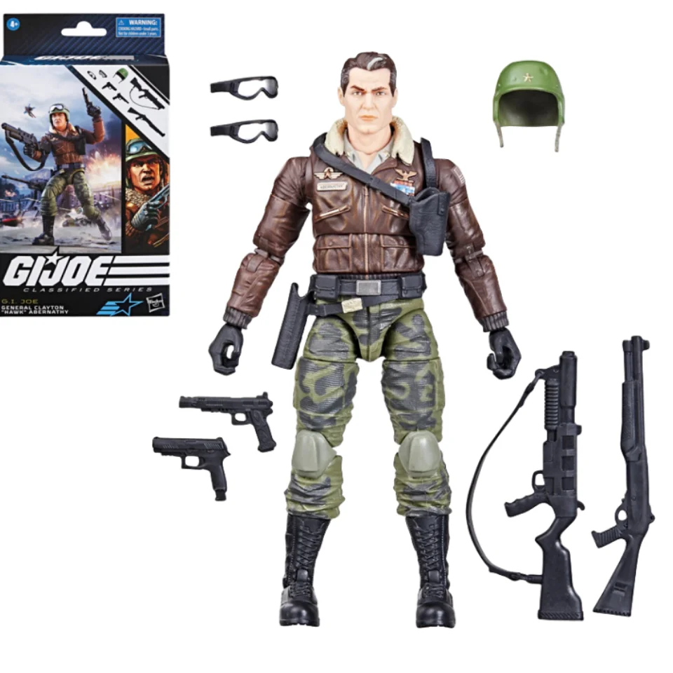 

In Stock G.I. Joe Gi Joe Classified Series 6" 103 General Clayton Hawk Abernathy Action Figure Model Collection Hobby Toy