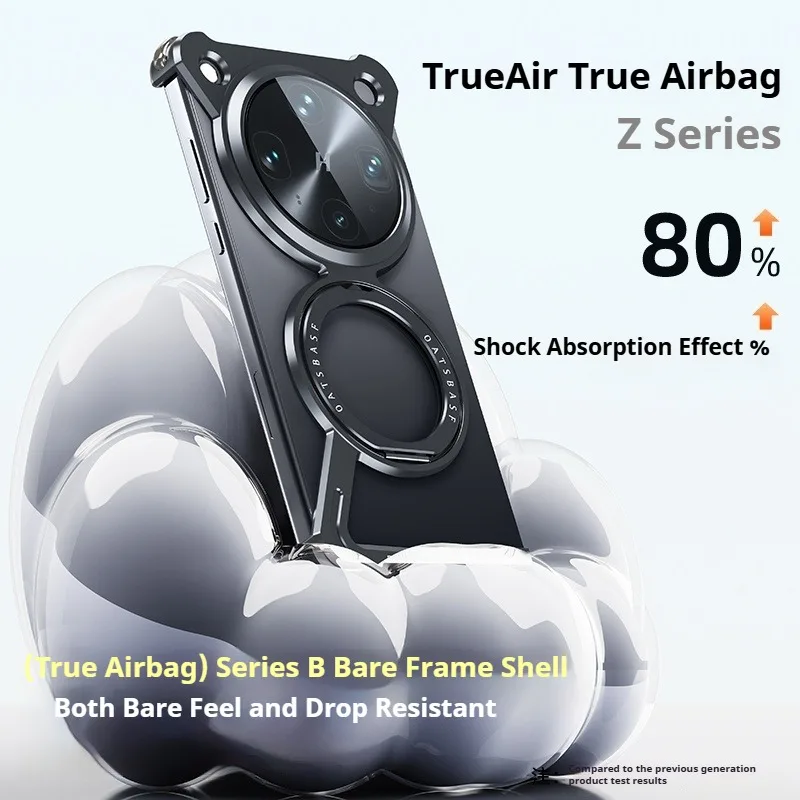 Eary for Oppo Find X8 Ultra Phone Case Magsafe with 360° Rotatable Stand  Minimalist Magnetic Bumper Metal Frameless Shockproof