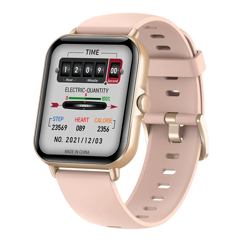 2022 New Smart Watch Men 1.69" Full Touch Dial Call Sports Fitness Tracker IP67 Waterproof Bluetooth Answer Call Smartwatch Men 