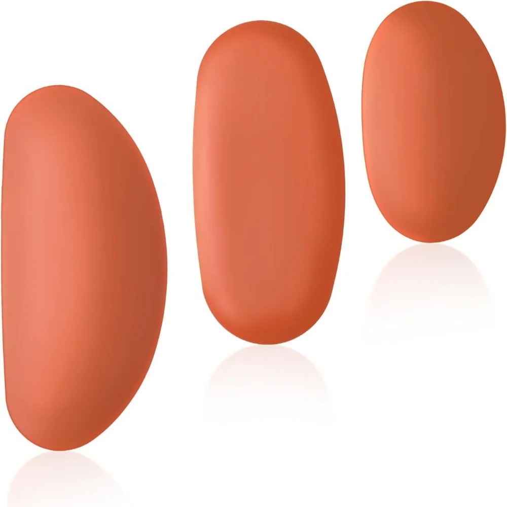 3 Stück Silikon-Keramikrippen, Ton-Potter-Werkzeuge, Gummi-Rippen-Werkzeug für Keramik, weiche Tonrippen für DIY-Basteln, Modellieren – Detail 3