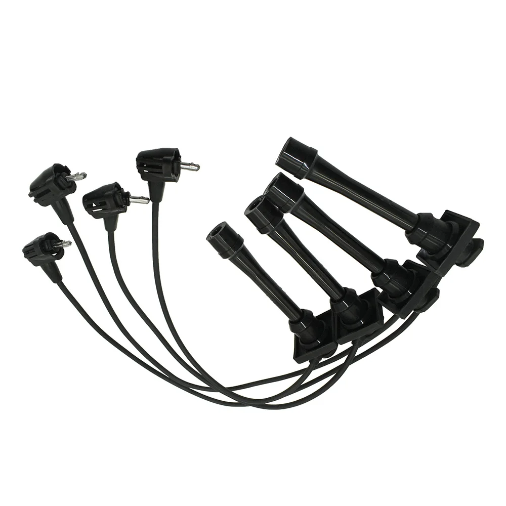 Spark Plugs Ignition Cable 90919-22327 9091922327 For Toyota Corolla 1.6L 1.8L 1993-1997 4X spark plugs ignition cable
