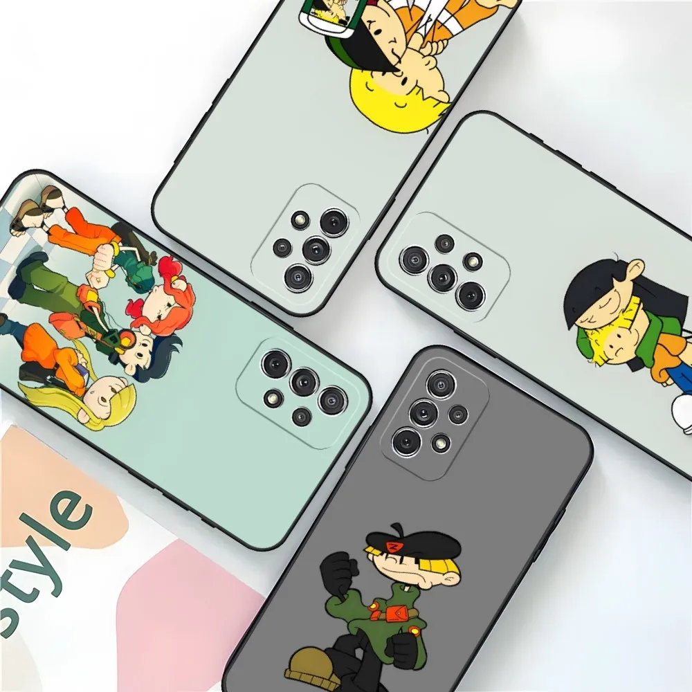 Custodia Per Telefono Per Bambini Next Door Per Samsung Galaxy S23 S22 S21 S20 A20 A24 A54 A53 M54 Note 20 Cover Posteriore