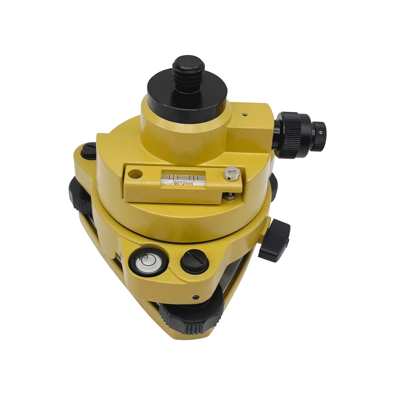 Description Picture 2 of itemReplace Rotating Tribrach And Adapter for Prisms GPS Surveying With Optical Plummet 5/8"x11 Mount Yellow