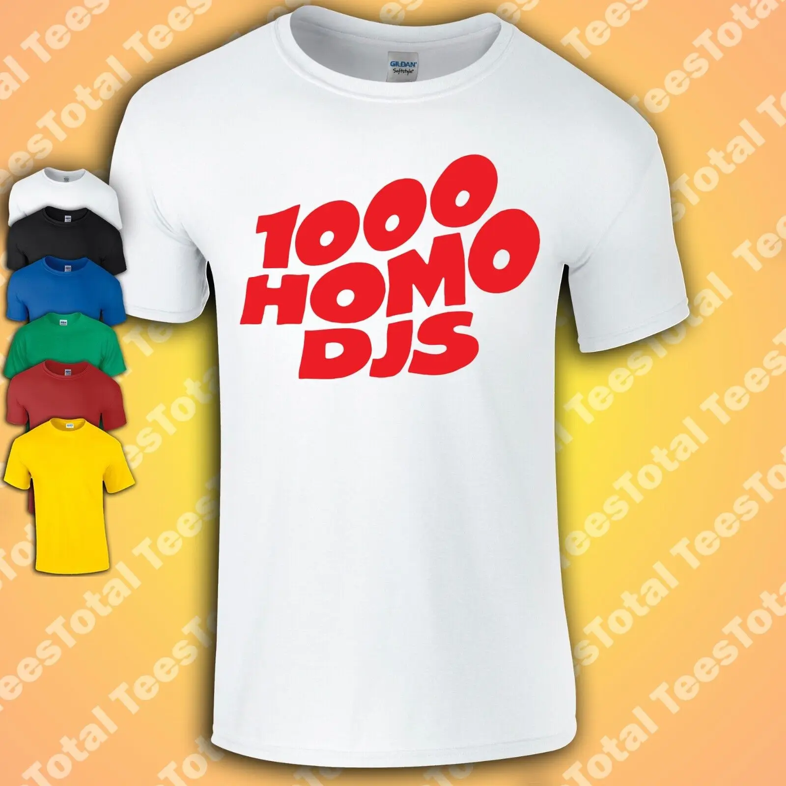 1000 Homo Djs T Shirt Supernaut Anni '90 Wax Trax Maniche Lunghe O Corte