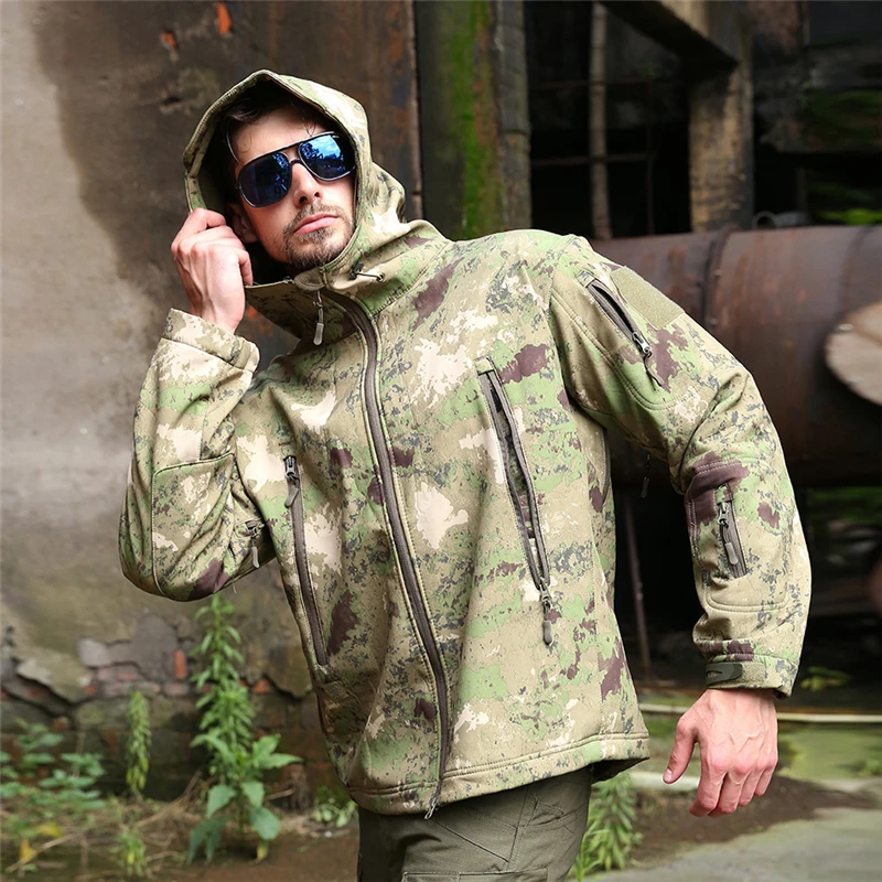 Outdoor Urban Casual Tactical Jacket Comfortable Soft Waterproof