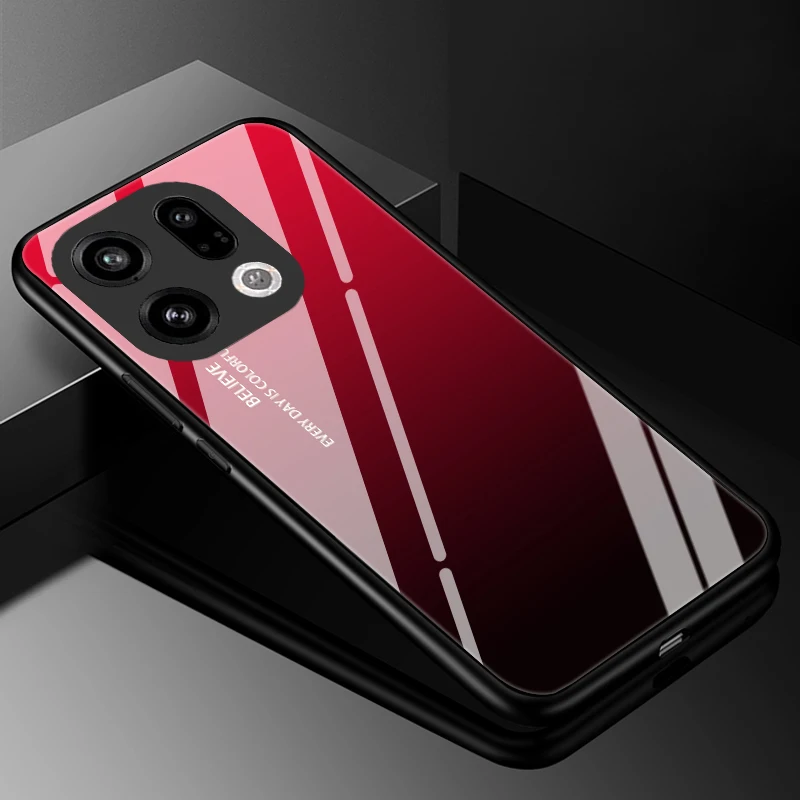 Premium Tempered Glass Hard Back Bumper Case Cover