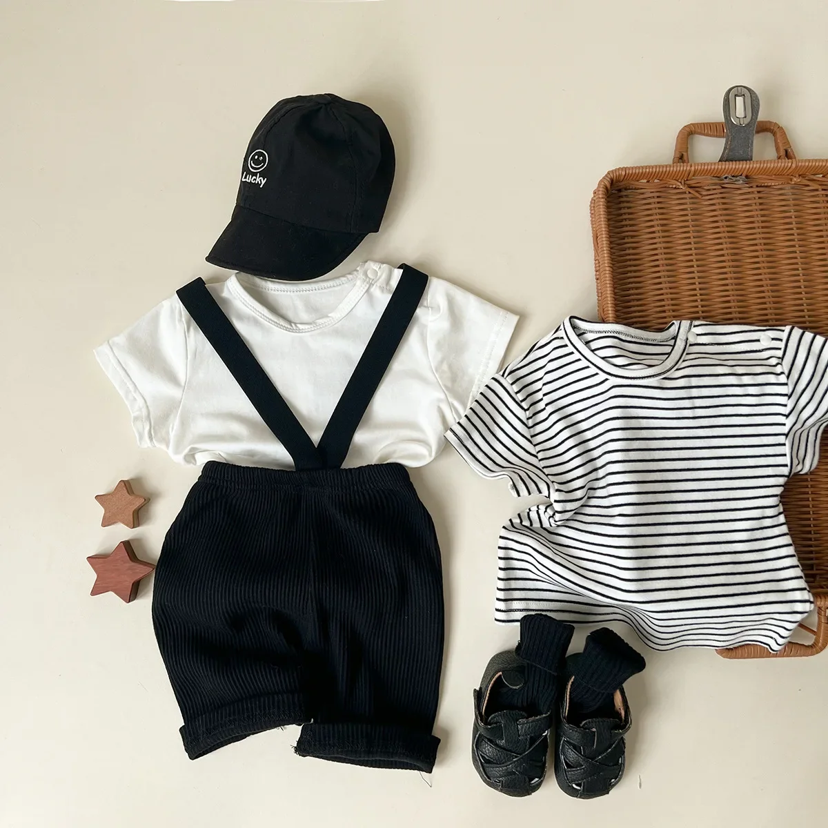 Summer New Toddler Strap Shorts Baby Cotton Leggings Fashion Infant Boy Overalls Baby Casual Shorts Kids Clothes