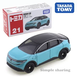Premium Takara Tomy Tomica Alloy Car Simulation Toy - Nissan Leaf First Edition (No.21)