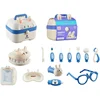 Kids Doctor Toys Hospital Nurse Doctor Role Play Kit Medical Dentist Kit Educational Toy for Boys Girls Birthday Xmas Gift 5