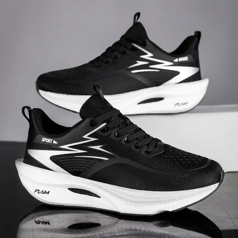 2026Men Sport Shoes Breathable Lightweight Sneakers Outdoor Mesh Black...