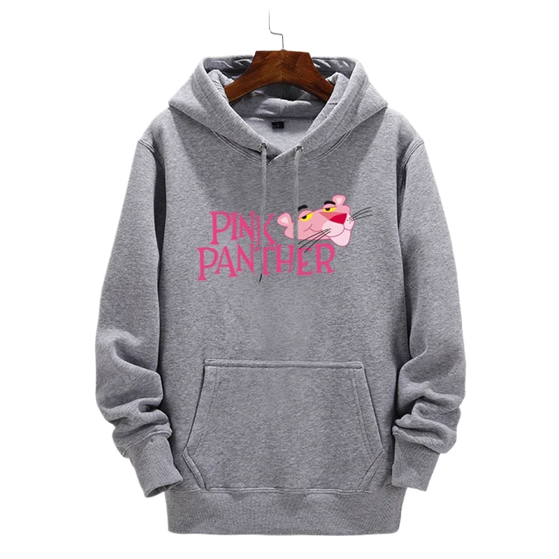 Pantera Rosa dibujos animados americanos suéter con capucha