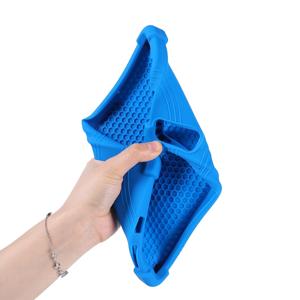 Kids-Friendly Gaming Tablet Case - 8.8 Soft Silicone Protective Cover with Adjustable Kickstand