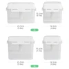 4/5L Pickle Jar Leakproof Pickle Fermentation Container Portable for Gherkin Sauerkraut Olive and Kimchi Home Storage Container 6