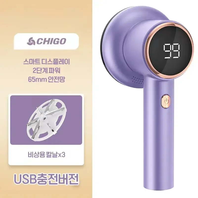 

Интеллектуальное устройство для удаления волос CHIGO с дисплеем, перезаряжаемое устройство для удаления волос с трехступенчатой регулировкой скорости, зарядка через USB