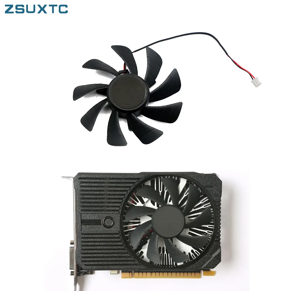 GA92S2U 85MM 2PIN GTX 1050 MINI Cooler fan Replace for ZOTAC