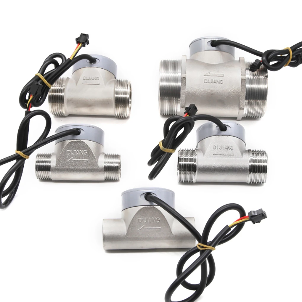 Stainless Steel Flow Sensor High Precision Water Flow Meter Liquid Flow Rate Swi