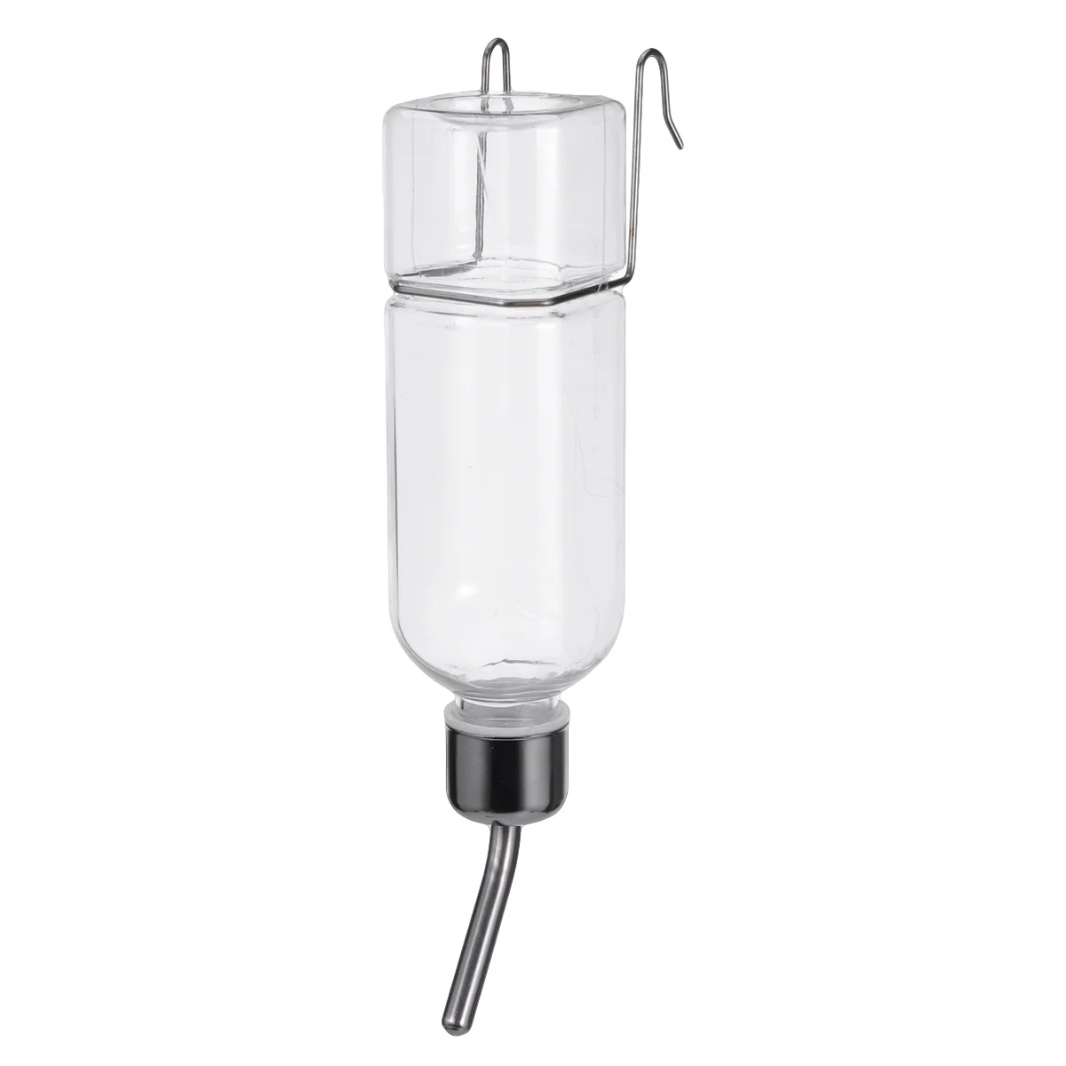 

Automatic Feeder for Small Animal Water Dispenser Stainless Steel Hanging Bottle
