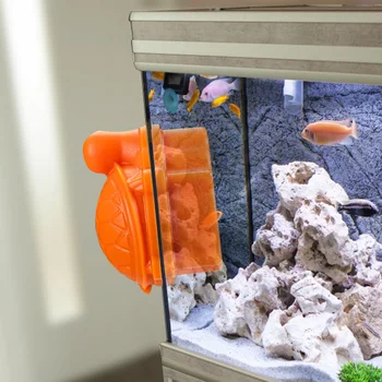 Raspador de limpieza tortuga magnético para acuarios