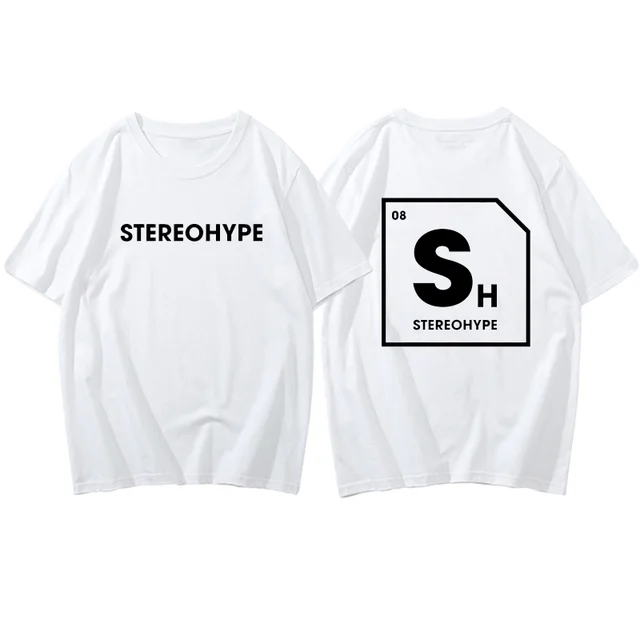 James Hype Stereohype T-shirt Crewneck Short Sleeve Tee Men Women's Tshirt  Hip Hop Clothes - AliExpress