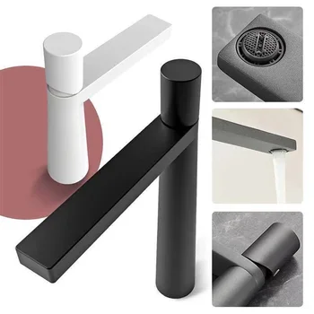 ก๊อกน้ําอ่างล้างจานห้องน้ําหลุมเดียวสูงสูงอ่างล้างหน้าอ่างล้างหน้าแตะ Commercial Modern Commercial อ่างล้างจาน 2