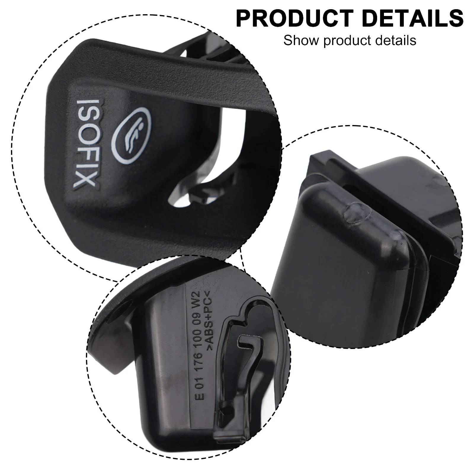 HOUSSE DE SIÈGE Convient Pour Mercedes Benz Classe C En Noir Pilot 4.11