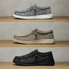 Summer Men’s Casual Shoes Breathable Mesh Sneakers Outdoor Lightweight Walking Shoes Men’s Oversized Shoes Loafers Size 39-50 6