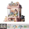 Candy Dispenser Toy with Claw Machine, Arcade Candy Capsule Claw Game, Toy with 4