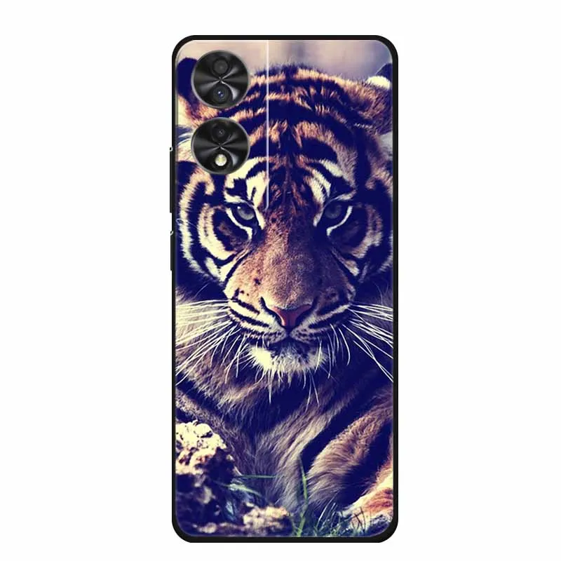 Sleek Black Silicone Shockproof Phone Case - TCL 40 NxtPaper