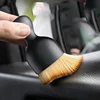 Car Interior Cleaning Brush with Cover Crevice Dust Detailing Brushes Keyboard Air Conditioner Camera Thick Soft Fur Clean Tools 5
