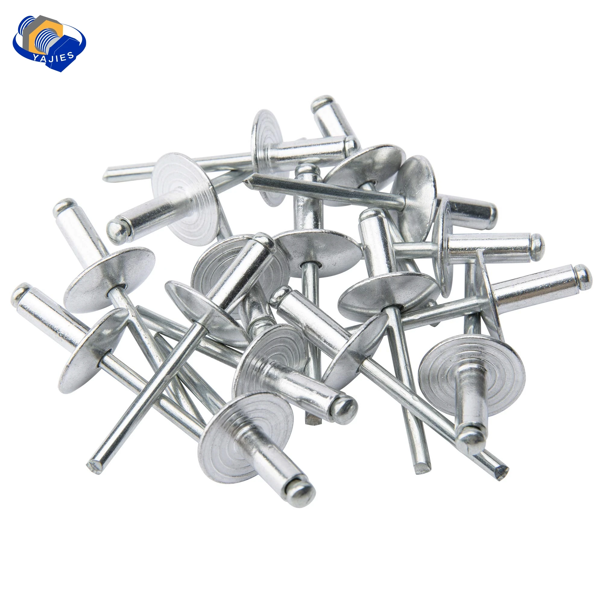 Fastenere Grande Flangia Pop Rivets 3/16" X 5/8" All - Foto 2