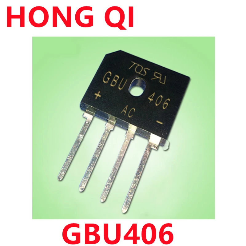 

10 шт./лот Новый Gbu406 4A 600V плоский мостовой выпрямитель стекла пассивации 10 шт./лот Новый Gbu406 4A 600V плоский мост