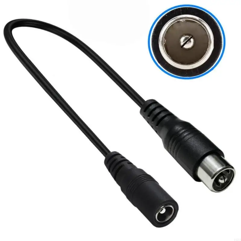 Universal DC Adapter Converter Plug - Female to XLR 3-Pin Connector Adapter