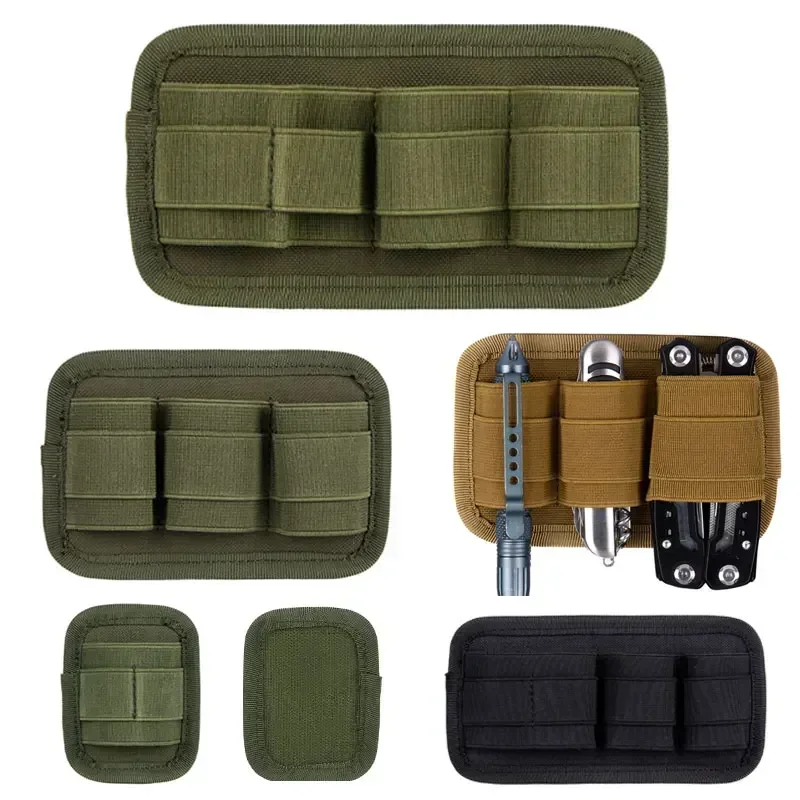 Tactical Hook Loop Panel Pouch EDC Tool Inner Separation Holder Hunting ...