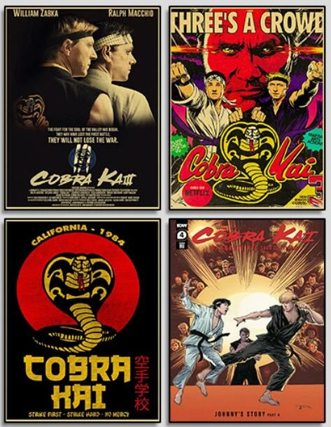 Poster Cobra Kai - Emblem, Wall Art, Gifts & Merchandise