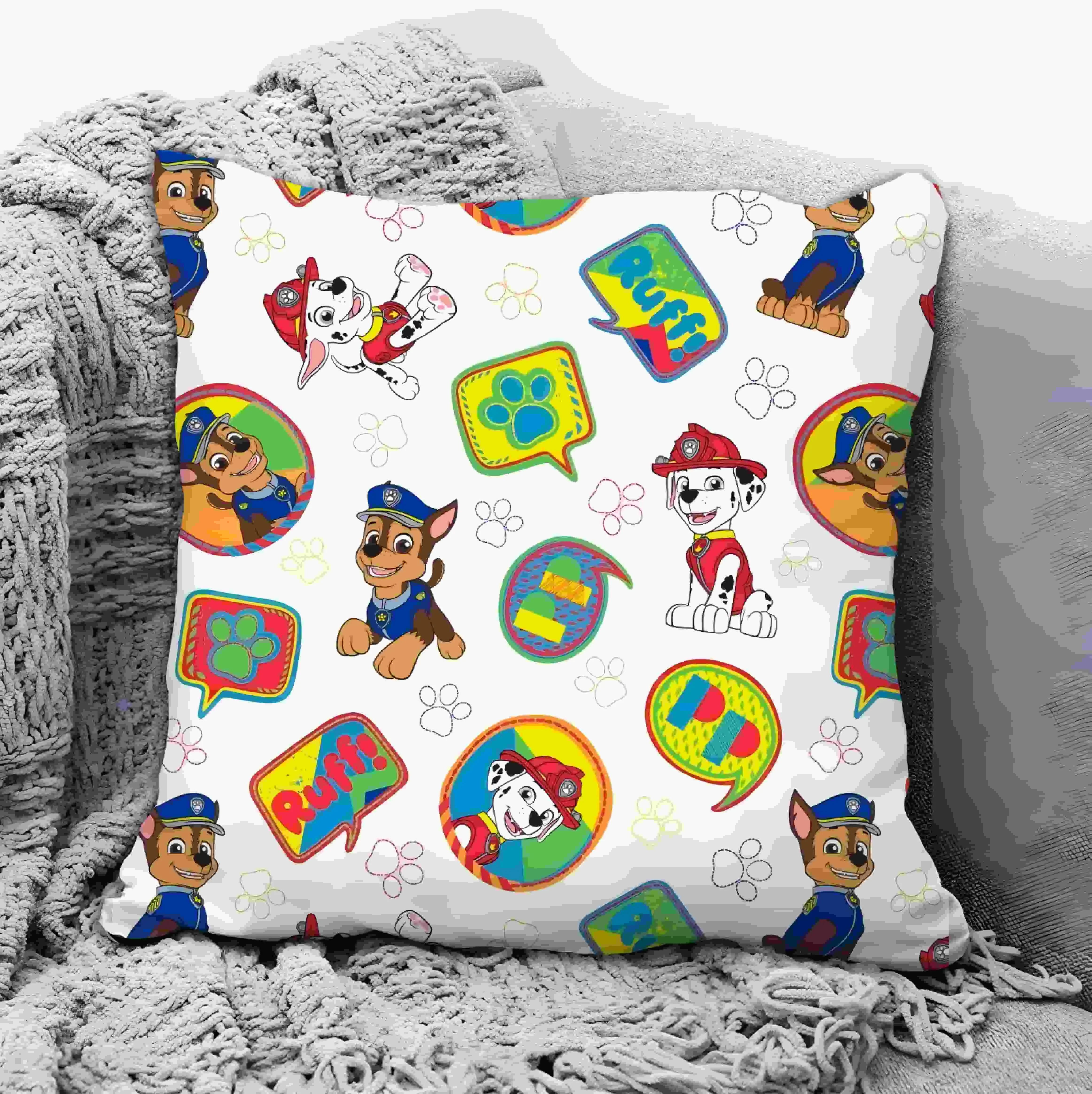 Cartoon Square Pillow Awaii Anime Soft Waist Sofa Cushion Printing Throw Pillow Throw Bedroom Pillows Cute dog