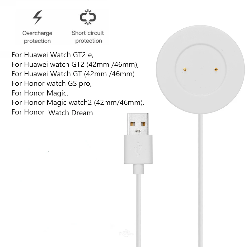 Tusita Chargeur Chargeur TUSITA Pour /GT2/GT2e - Câble USB 100cm Huawei Watch Gt