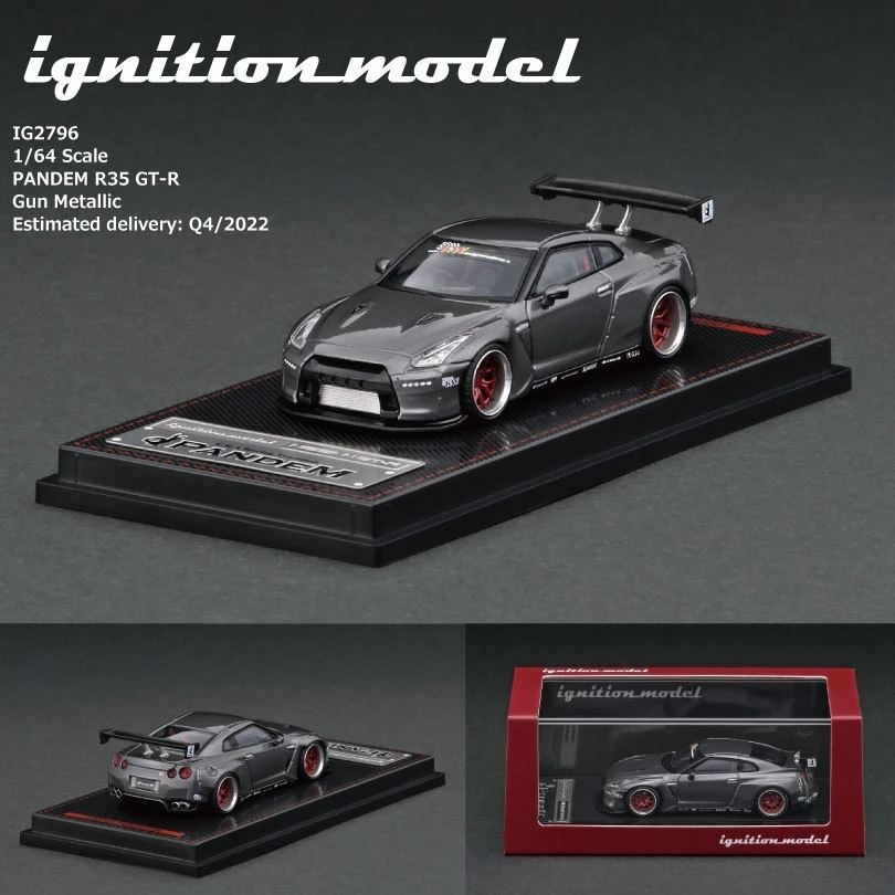 IG 1/64 日産 Pandem R35 GT-R チタニウムグレー 1598 - メルカリ 