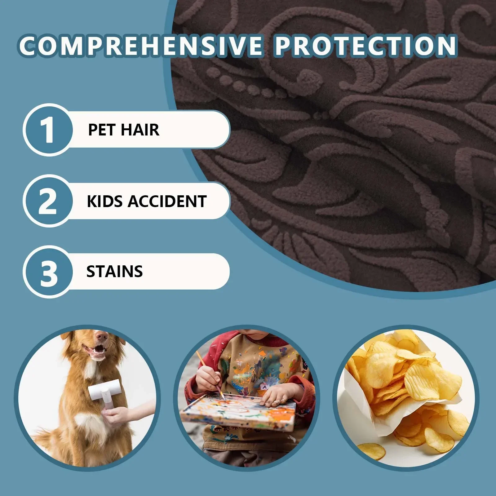 1/2 Seats Elastic Recliner Sofa Cover Printed Slipcover Chair Sofa Protector Relax Armchair Stretch Couch Covers For Living Room