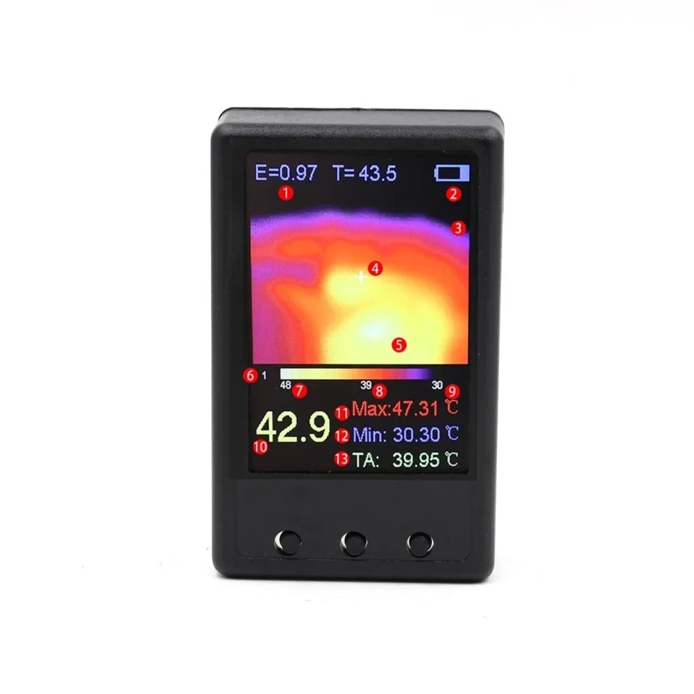 

HY-18 Simple Thermal Imaging Finished Infrared Imager With Housing