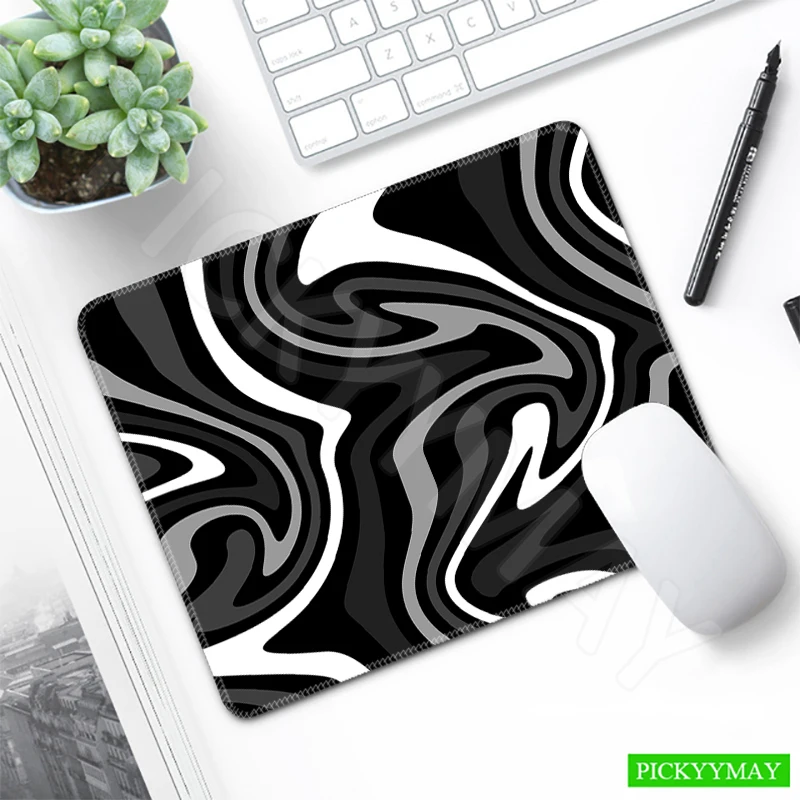 branco, tapete de rato pequeno, computador Deskpad,