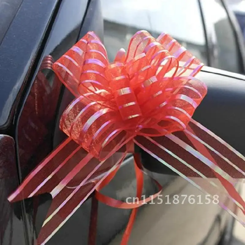 

10 шт., Новогодние декоративные ленты для украшения ёлки