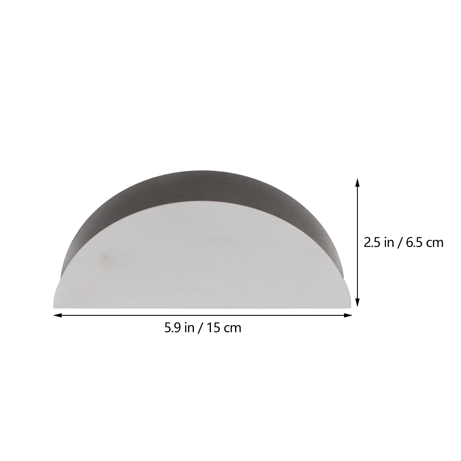 Paper Towel Holder Napkin Holder Stainless Steel Towel Rack Simple Vertical Fan Shape Tissue Napkin Box Home Decoration