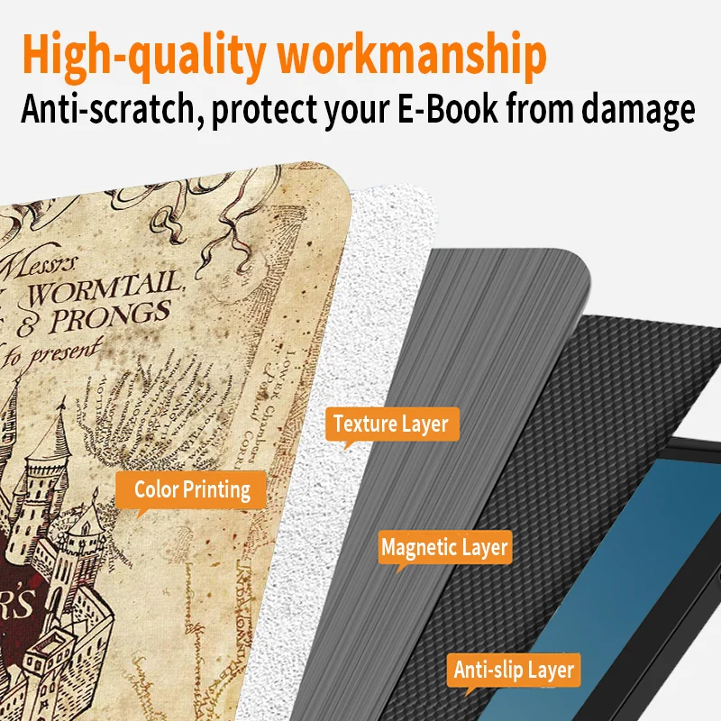 Ultra-Thin Magnetic Case with Auto Wake Up Function