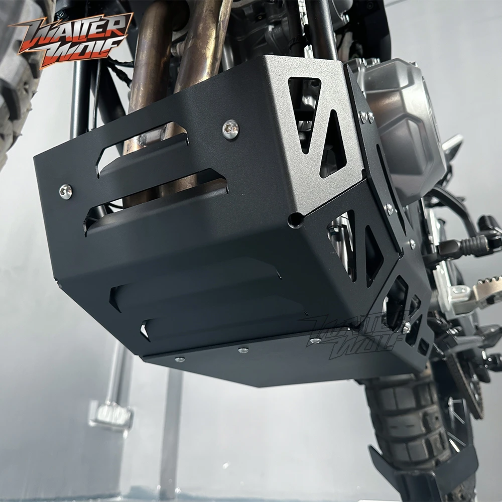 2024 섀시 익스페디션 엔진 가드 스키드 플레이트 섀시 보호 커버, CFMOTO 450 MT 오토바이 액세서리 보호대, 450MT