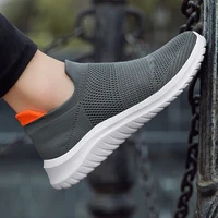 Unisex Men Women Casual Shoes Soft Sole Slip-On Sneakers Men Running Shoes for Women Lightweight Loafers Walking Male Footwear