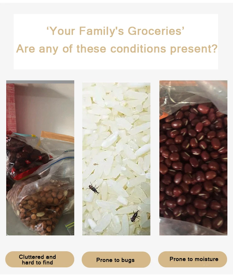 Description Picture 6 of itemNoodles Spaghetti Container Plastic Noodle Pasta Storage Jar with Locking Lid Clear Dry Food Keeper Canister Cereal Crisper Box