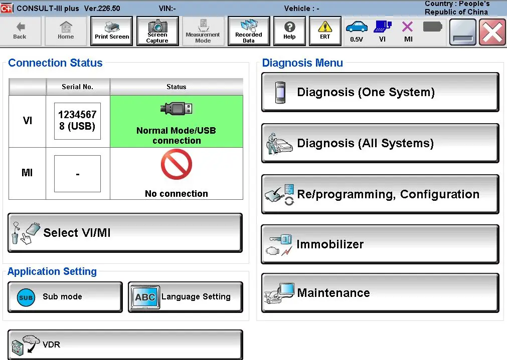 Nissan Consult lll V226