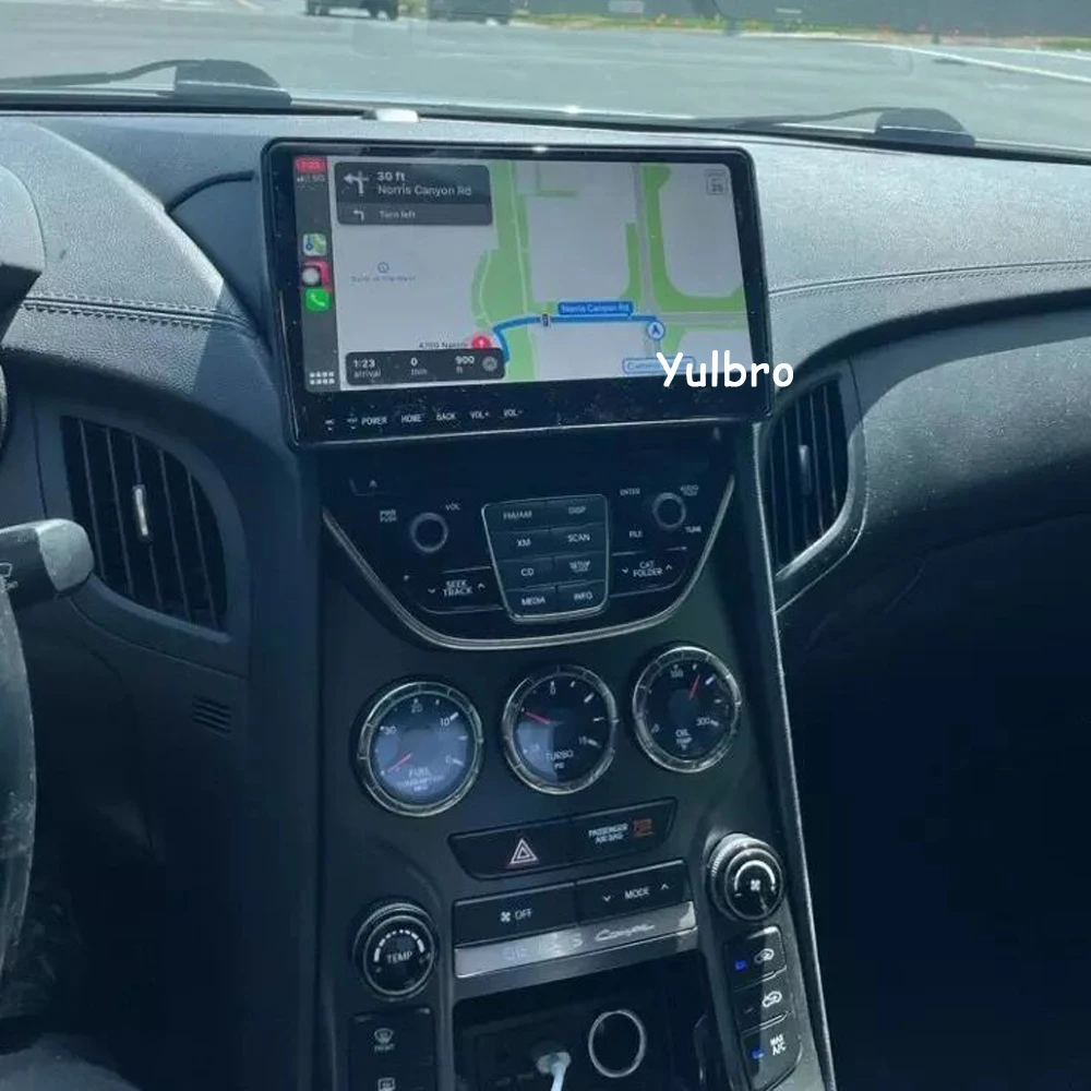 Фото Мультимедийная система для Hyundai Genesis Coupe, мультимедийный плеер на Android, с Gps, для Hyundai Genesis, типоразмер 2 DIN №2