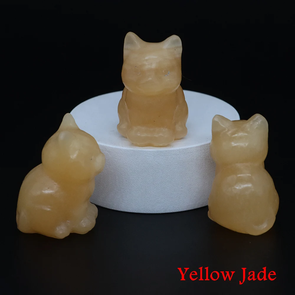 石製 猫の彫刻 約30cm 【公式通販】